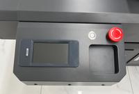 70*90cm cabezal de corte doble servo motor vacío máquina de corte de cama plana
