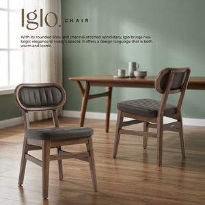 Modern Wooden <b>Dining</b> <b>Chair</b> Upholstered with Microfiber Minimalist Design for Home Furniture and Commercial <b>Dining</b> - Product Image 2