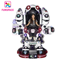 Robot électrique interactif Funspace pour adultes et enfants, idéal pour les centres commerciaux extérieurs - Nouveauté en vente