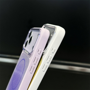 Nouvelle coque de téléphone magnétique à paillettes dégradées pour iPhone 18 17 Pro Max, étui de luxe en diamant pour iPhone 17 16 15 14 13 - Product Image 5