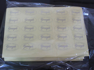 Autocollants en papier adhésif personnalisés pour flacons de parfum, impression de logo sur carton, étiquettes en acrylique, vente chaude - Product Image 3