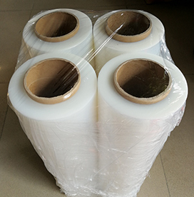 Biểu tượng tùy chỉnh in PE bộ phim kéo dài LLDPE thương mại nhựa cuộn 50cm chiều rộng mềm cấp thực phẩm bảo vệ phim hàng tạp hóa bao bì - Product Image 3