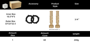 정원용 프리미엄 재료 노즐 스프레이 맞춤형 물 스프레이 건 - Product Image 5