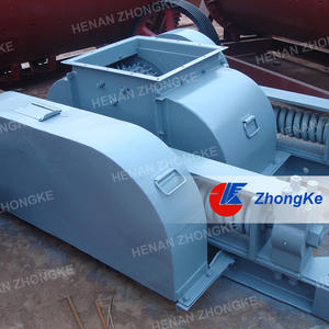 Trituradora de un solo rodillo y mini trituradora de arena de rodillo, trituradora de maíz de doble rodillo para Molino de pellets de alimentación animal - Product Image 1