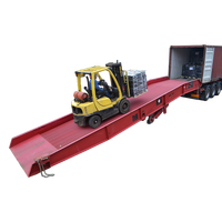 Rampes d'équipement de chargement de conteneur pour remorques Rampas Hidraulicas Para Autos Camion Trailer Mobile Car Lifter Cargo Ramp