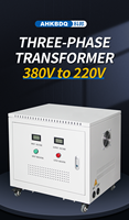 Transformateur triphasé sec d'isolement élévateur/abaisseur 220V 380V 10kVA 20kVA 30kVA 50kVA à bobine toroïdale 50/60Hz certifié CE