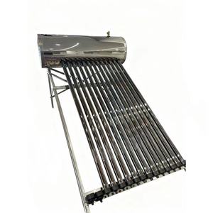 Chauffe-eau <span class=keywords><strong>solaire</strong></span> à tubes évacués intégré avec réservoir intérieur en acier inoxydable pour usage extérieur en hôtel, classe A+ <span class=keywords><strong>d</strong></span>'efficacité énergétique - Product Image 1