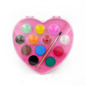 Suministros DE ARTE 8 colores Pinturas de acuarela sólidas para papel de lienzo - Product Image 4