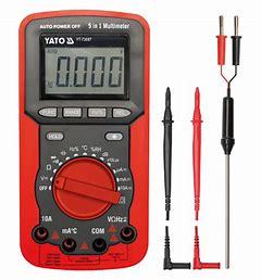 YATO มัลติมิเตอร์แบบดิจิตอลสำหรับช่างไฟฟ้าขนาดเล็กแบบพกพาอัตโนมัติสมาร์ทมิเตอร์ -YT-73087 - Product Image 2
