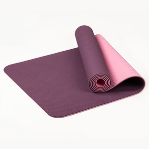 <span class=keywords><strong>BESAY</strong></span> personalizado gimnasio orgánico mejor ejercicio Fitness plegable gimnasia Logo 6Mm Pilates ecológico Tpe Yoga Mat - Product Image 5