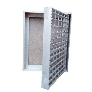 Storm drain cover steel bar grating mesh storm drain cover steel grating mesh galvanized steel grate metal grids with frame