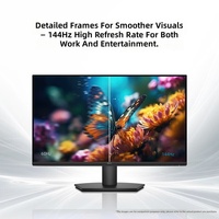 Moniteur D-ell 27 pouces SE2726H Full HD (1920x1080) 144Hz IPS 5ms LED VESA (100x100mm) Noir pour ordinateur de bureau professionnel