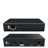 Amplificateur de matrice HDMI sur IP PoE, 1080P, 100m, meilleur produit, TCP/IP, Cat5e, Cat6, contrôle Web UI