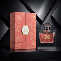 Flacon de parfum en verre transparent de haute qualité, vide, 30 ml, 50 ml, 100 ml, avec étiquette personnalisée, couvercle en alliage de zinc Zamac doré, argenté, noir