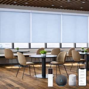 Stores à enroulement électriques commerciaux intelligents de grande taille pour fenêtres - Product Image 2