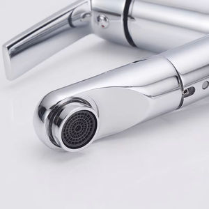 <span class=keywords><strong>Rubinetto</strong></span> Monocomando Cromato per <span class=keywords><strong>Lavabo</strong></span> <span class=keywords><strong>con</strong></span> Installazione su Piano, per Acqua Calda e Fredda, <span class=keywords><strong>con</strong></span> <span class=keywords><strong>Doccetta</strong></span> Estraibile per <span class=keywords><strong>Bagno</strong></span> - Product Image 2