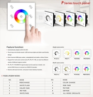 Bincolor T1+P1 – Variateur de lumière tactile en verre pour mobilier, interrupteur tactile LED à intensité variable – Prix fabricant