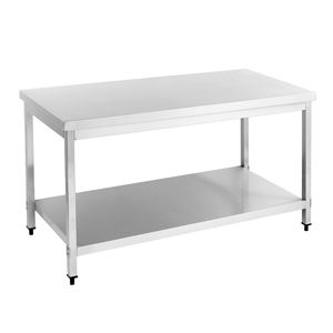 Table de travail commerciale d'acier inoxydable de cuisine de restaurant d'hôtel de Commerical avec l'étagère de dessous - Product Image 3