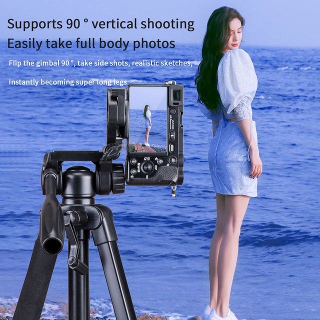 DMIDITIR DM65 Mini Lightweight Flexible Aluminum Alloy Tripod Camera Vlogging Phone Clip Remote Control Stand