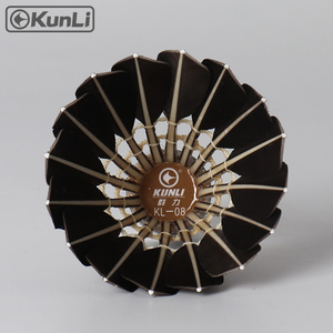 Kunli Badminton Peteca Fabricação Barato Black Goose Feather Training Badminton Peteca - Product Image 2