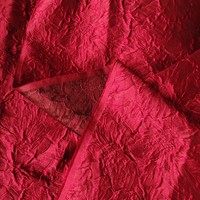 Tissu jacquard tissé en usine, motif uni texturé, adapté aux robes pour femmes, vêtements de cérémonie