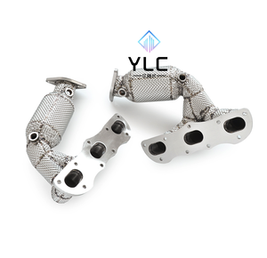 Sistema de Escape de Alto Rendimiento YLC para PORSCHE 981 Cayman/Boxster 2.7 2012-2015, Colector de Escape con Protección Térmica y Catalizador - Product Image 6