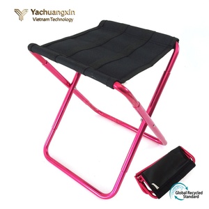 Tabouret entièrement pliable en alliage d'aluminium, chaise de pêche ultra légère, tabouret de loisirs en plein air, tabouret pliable en quatre parties pour excursions, rangement Magza - Product Image 4