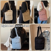 Bolsa de Mensajero para Portátil con Logotipo Personalizado, Color Sólido, Ligera, con Bolsillo Externo con Velcro, para la Universidad, Viajes Diarios, Deportes y Viajes Cortos