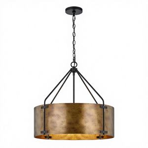 Lámpara Colgante de Techo Estilo Industrial Vintage, de Metal, Tipo Tambor, Rústica, Decorativa, para Isla de Cocina, Decoración del Hogar - Product Image 3