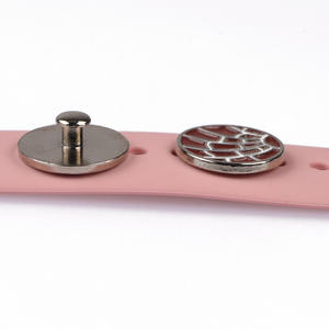 Dijes de banda de esmalte duro personalizados para pulsera, clavos decorativos de pata de Metal, dijes de reloj para correas y accesorios de reloj inteligente - Product Image 4