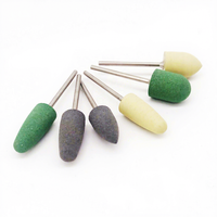Embouts de ponçage, embouts de polissage en caoutchouc, disques de polissage en silicone, têtes de meulage, kits de polissage, formes variées
