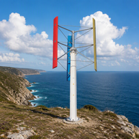 Éolienne verticale pour toit de bateau ou ferme, générateur électrique de petite puissance 100KW 220V
