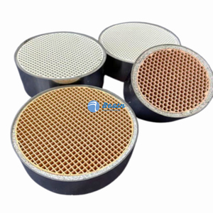 152x50mm 148x50mm 140x50mm Aluminium oxid Zement Waben keramik Katalysator Kamin Holzofen Regenerator Pt <span class=keywords><strong>Pd</strong></span> Schneiden - Product Image 3