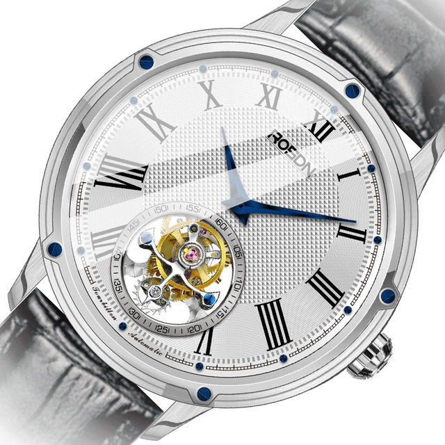 Custom Real Working Tourbillon Watch Automatic Watch Full Tourbillon Factory Price Custom Watch Waterproof