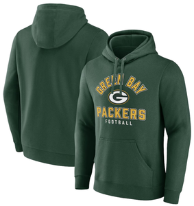 2025/26 Custom Men's Green Bay Packers Pullover Hoodies High Quality Jersey Fabric Letter Loose Embroidered American Autumn 100%