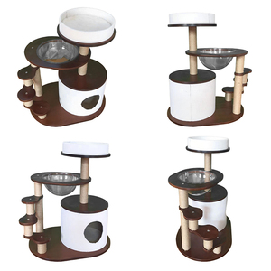 Árbol para Gatos de 7 Niveles, de Madera Sólida, Ideal para Hogares con Múltiples Gatos, para Disfrutar Juntos Jugando y Descansando - Product Image 4