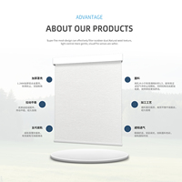 Persiana Enrollable de Alta Calidad con Control Móvil por WiFi de Google, para Ventana, con Función Día y Noche