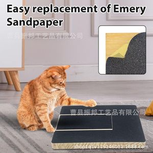 Tabla rascadora de madera maciza para perros, lima de uñas, protector de sofá contra arañazos, lima de uñas grande para perros, tabla rascadora para gatos, protector antiarañazos para mascotas - Product Image 3