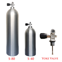 Compresor de Aire Portátil Subacuático Mini de 10L 11L 12L para Buceo, Equipo de Buceo con Tanque de Oxígeno