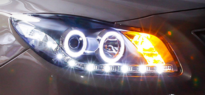 Led xe chạy ánh sáng đèn pha cho buicks Regal mở phù hiệu 2009 2010 2011 2012 2013 dầm Đèn pha sửa đổi <span class=keywords><strong>Kit</strong></span> - Product Image 4