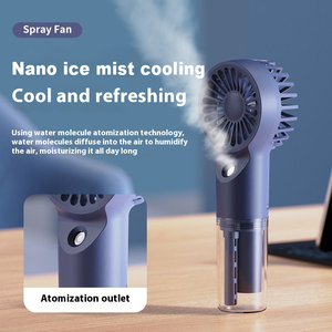 Rechargeable De Poche Électrique Mini <span class=keywords><strong>Portable</strong></span> Brume D'eau Ventilateur Par Évaporation <span class=keywords><strong>Climatiseur</strong></span> Refroidisseur Pulvérisation D'eau Ventilateur De Refroidissement pour Voiture - Product Image 3