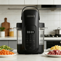 Robot culinaire pour bébé 2026, design détachable, compatible lave-vaisselle |   Robot culinaire pour bébé avec 9 fonctions prédéfinies et 3 niveaux de finesse en option