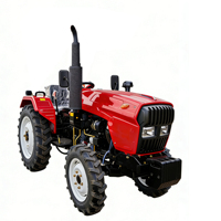 Traktor Pertanian Roda Kompak Mesin Penanam Benih 4*4 30HP 35HP 40HP 45HP 50HP 25HP Mini Traktor Pertanian