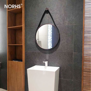 Venta al por mayor destacada de lujo de baño de decoración interior de la casa de pared grandes espejos - Product Image 5