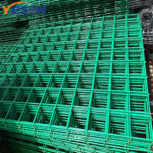 ירוק pvc מצופה 1/2 אינץ מרותך חוט מסך/מרותך רשת תיל ברזל לחמניות/פנלים - Product Image 6