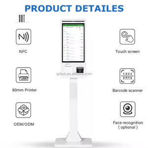 21.5/24/27/32 인치 터치 스크린 셀프 서비스 주문 키오스크 지불 패스트 푸드 시장 - Product Image 3