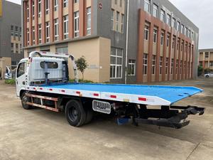 Dongfeng Duolika รถบรรทุก D6 5 3เมตรหนึ่งชิ้นพื้นเรียบกับ <span class=keywords><strong>Wuhuan</strong></span> ระบบกู้คืนข้อมูลสองทาง - Product Image 5