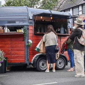 Carrito de flores personalizado, camión de comida, remolques de comida para <span class=keywords><strong>bodas</strong></span>, cocina móvil, barra de café, remolque de caballos a la venta, EE. UU. - Product Image 2
