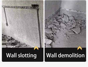 Marteau de démolition électrique robuste pour la rupture de béton, le rainurage de murs et les travaux de démolition sur les chantiers de construction - Product Image 4