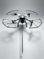 Drone de nettoyage autonome avec système de pulvérisation haute pression, laveur intelligent de bâtiments UAV